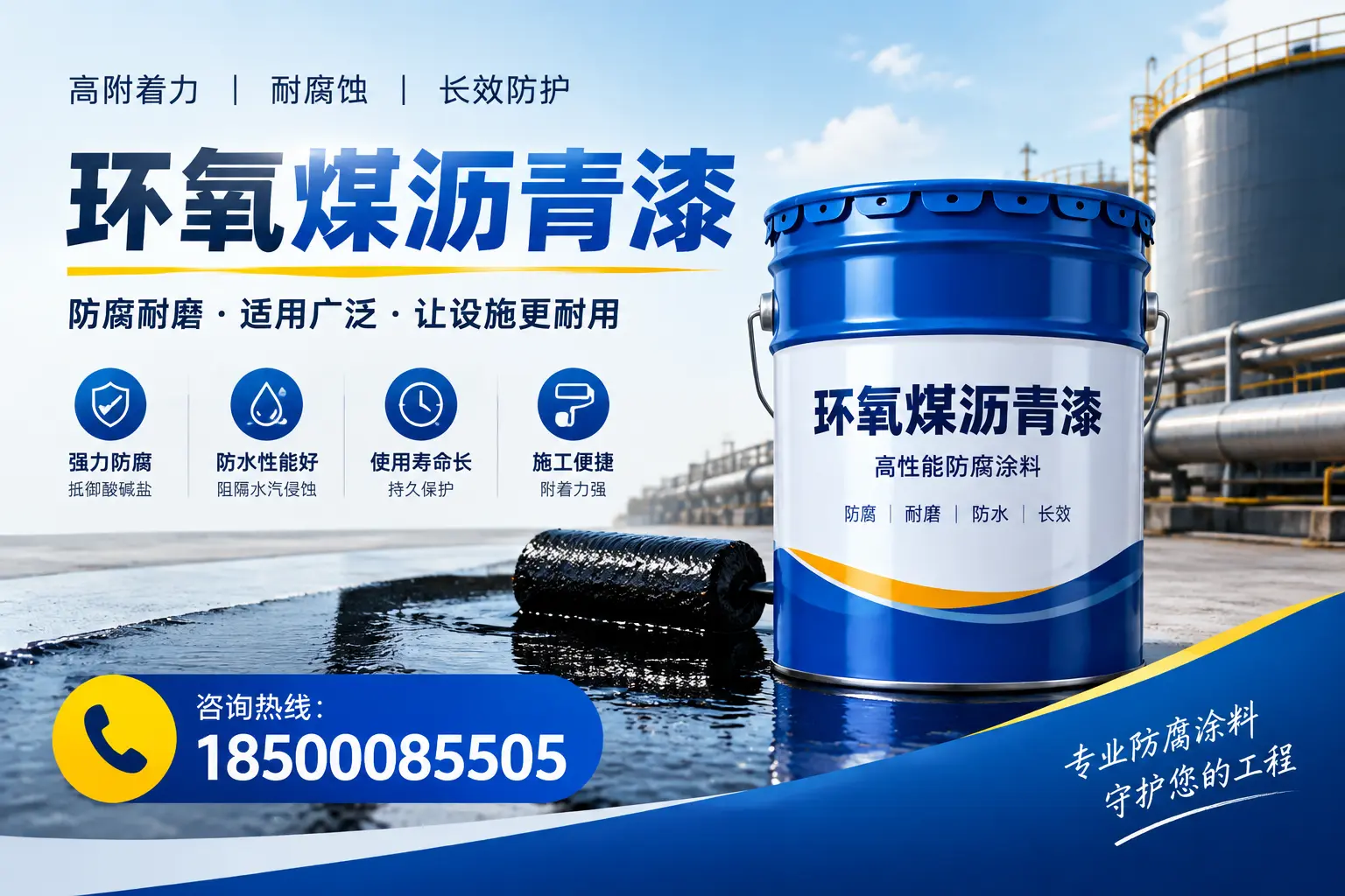 环氧煤沥青漆与其他涂料的对比分析，助力阿拉善企业决策