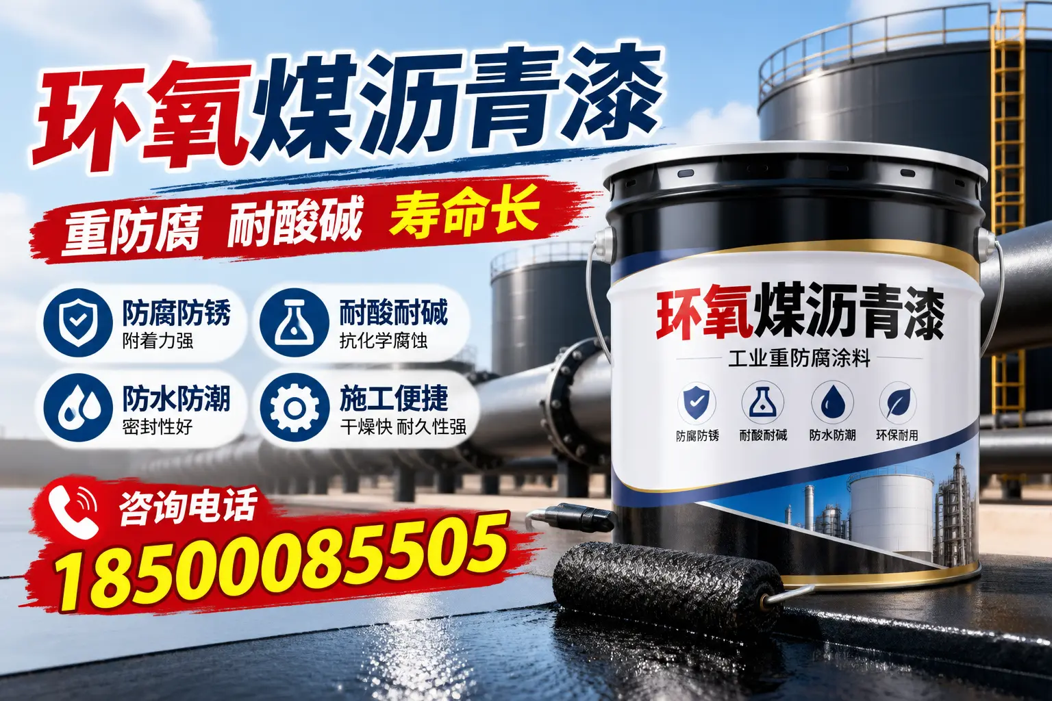 环氧煤沥青漆的维护与保养技巧，延长使用寿命在阿拉善